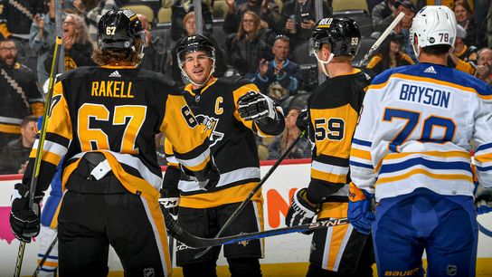 Rakell continues to boost top line by making 'something out of nothing' taken at PPG Paints Arena (Penguins)